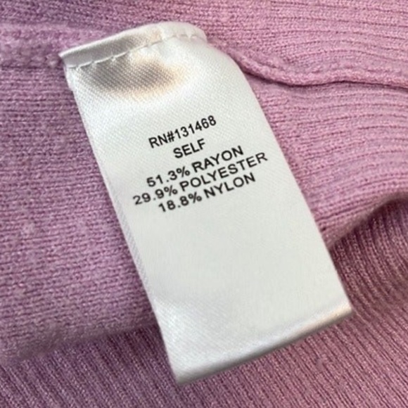 Vici Pink/Purple Oversized Turtleneck Sweater Size Small - Picture 6 of 8